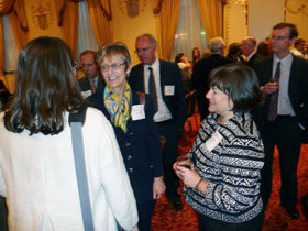 Rebecca Chopp and guests after the Washington, D.C. event