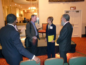 Rebecca Chopp and guests after the Washington, D.C. event